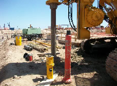 Perforaciones con grandes diámetros